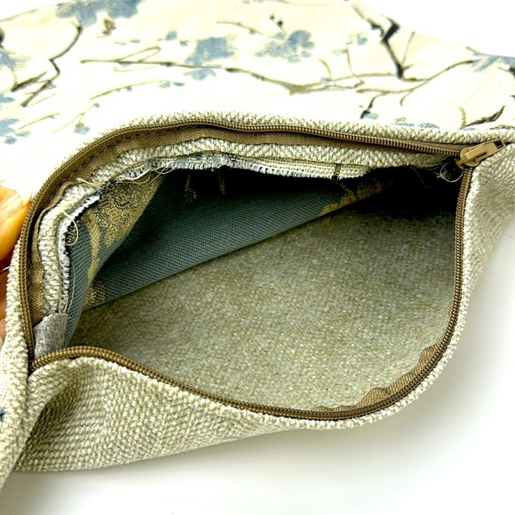 Pillow Covers. Never Used. Came with Furniture. 21”x21”. Cream, Beige, Blue. - Picture 3 of 8